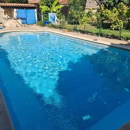 Maison De En Pierre Avec Piscine