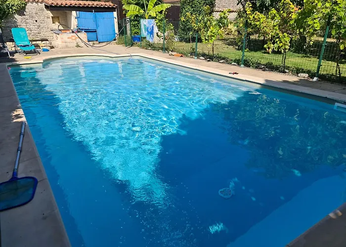 Maison De En Pierre Avec Piscine